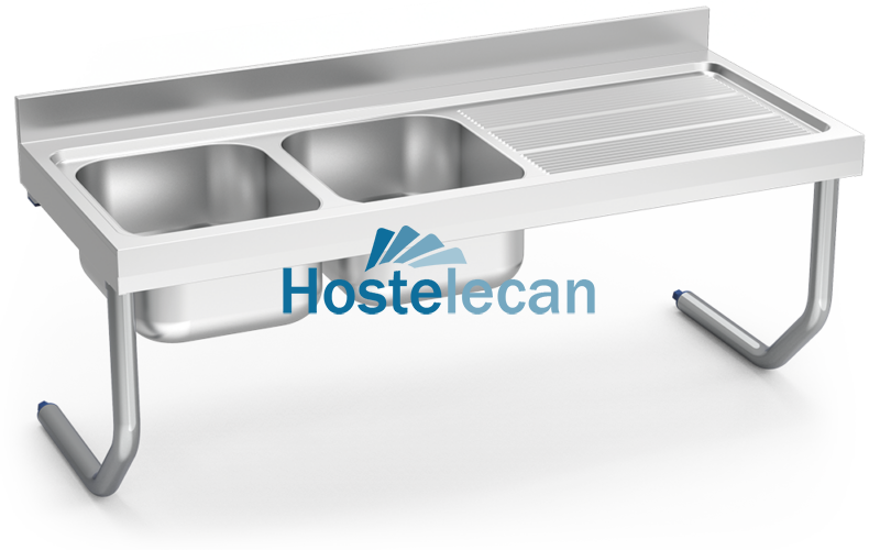 P055832.png Fregadero colg.c/palomillas 2C,ED 1400x700x250 mm.