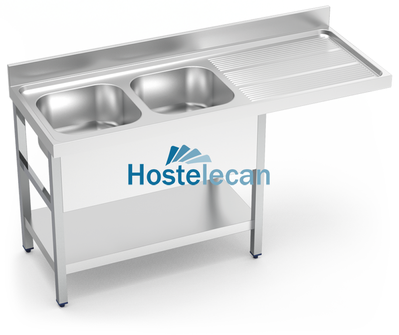 P056246.png Fregadero c/soporte c/entre.2C,ED 1600x700x850 mm.