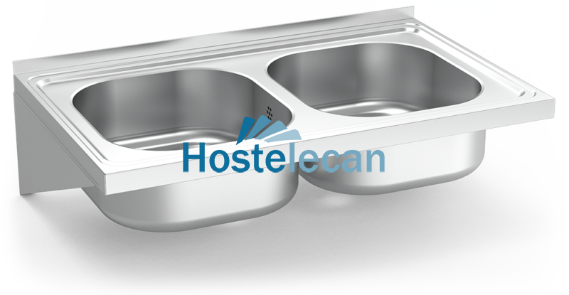 P057410.png Fregadero colgante c/cartelas 2C 800x500x205 mm.