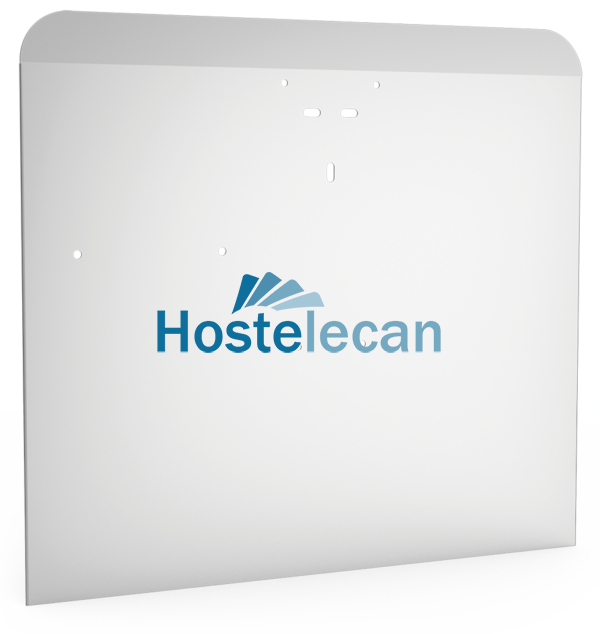 Peto postizo perforado para acoplar a lavamanos de 450 mm.