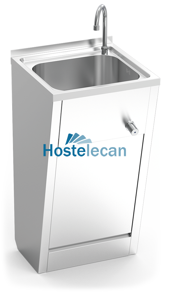 Lavamanos registrable de rodilla