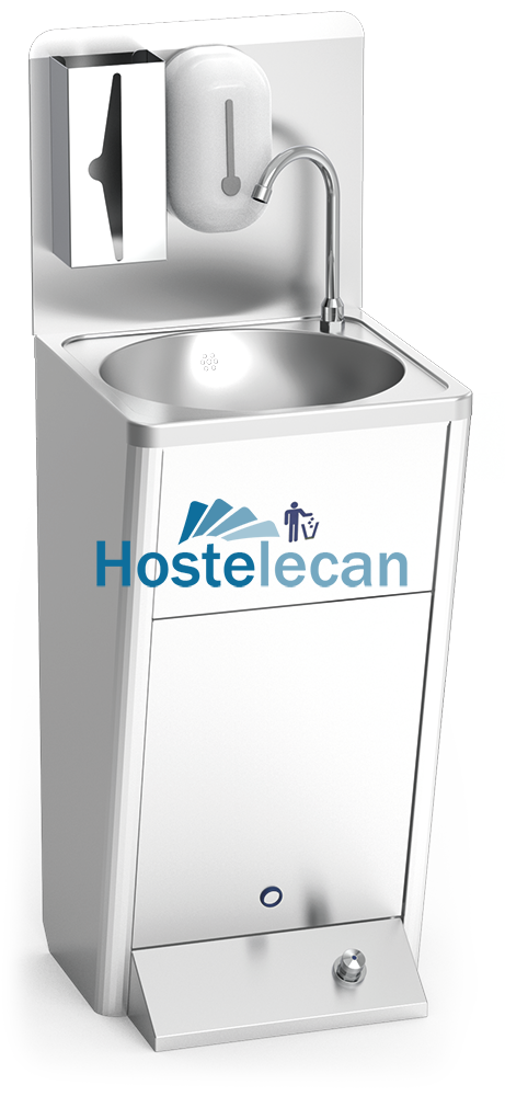 Lavamanos integral registrable un pulsador