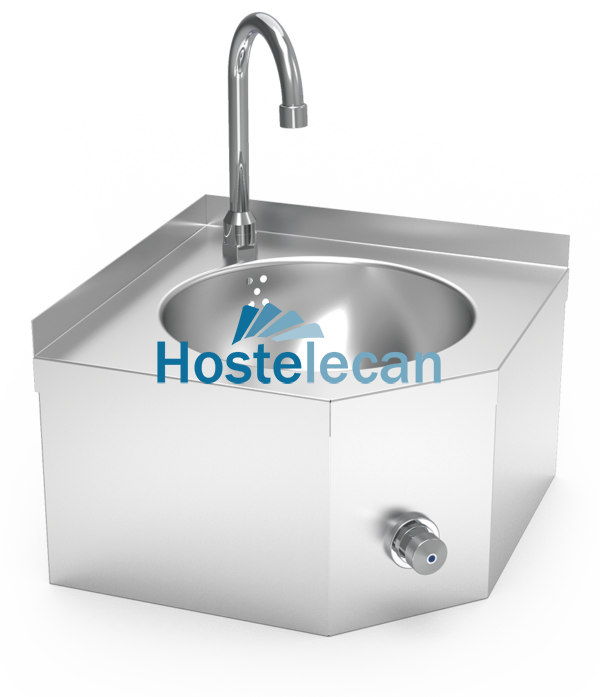 Lavamanos mural de esquina rodilla serie XS