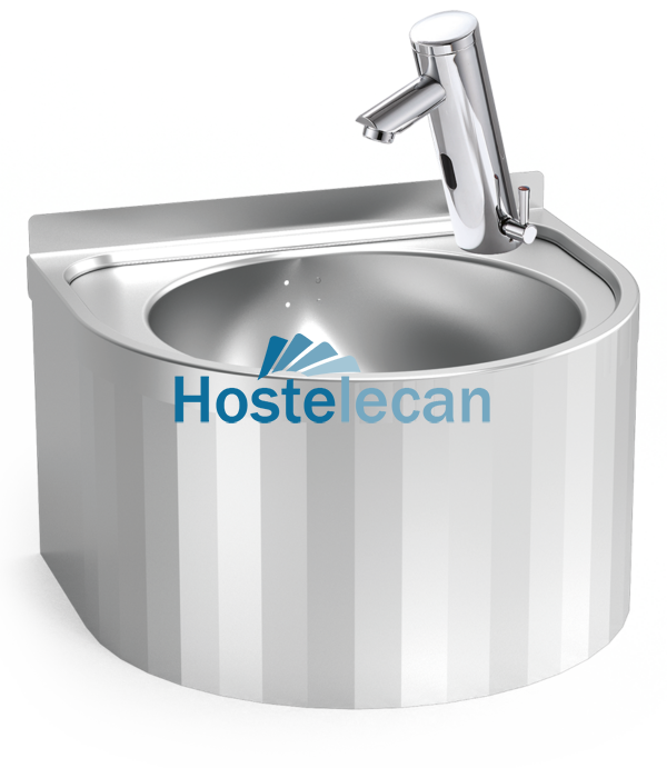 Lavamanos mural electrónico con selector de temperatura,