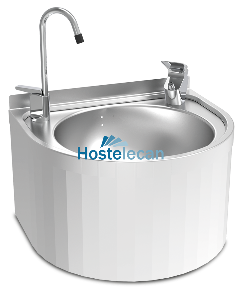 P064208.png Fuente de agua de fijación mural redonda 350x300x200 mm.