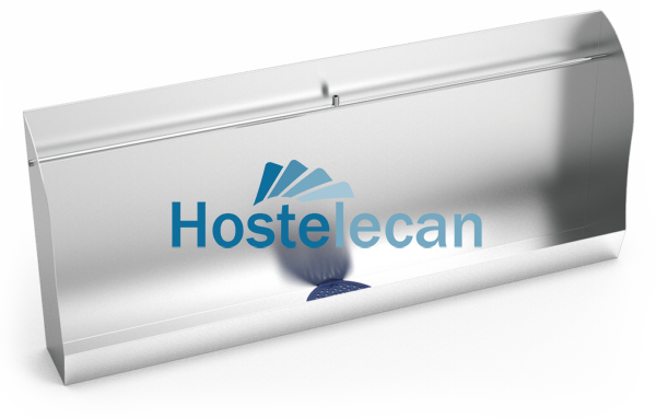 Urinario colectivo 1575x217x670 mm.