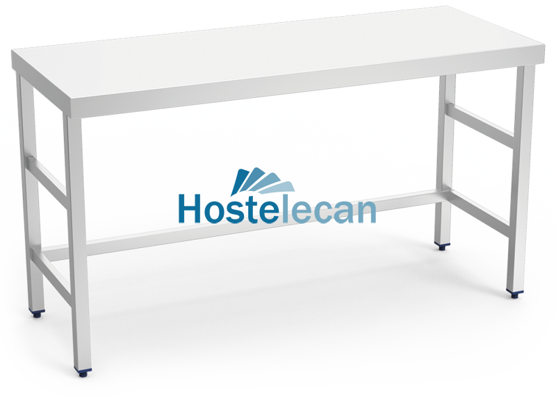 Mesa central s/entrepaño 1200x600x850 mm.