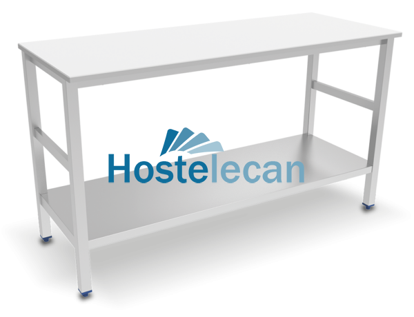 Mesa central encimera fb.blanca c/ent.2000x700x870