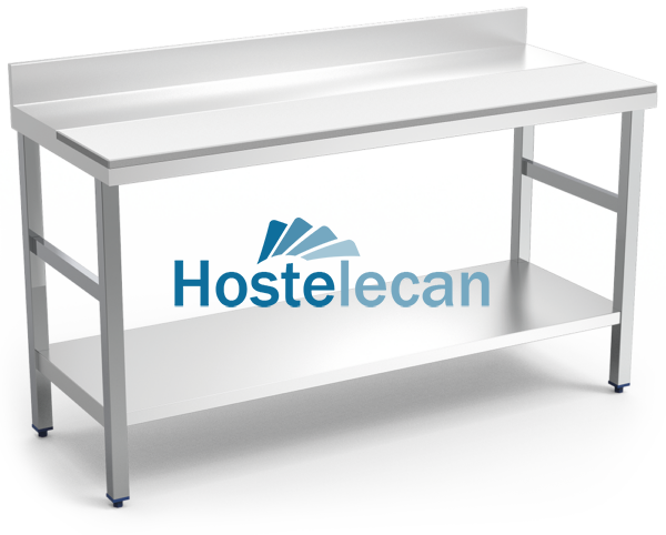 Mesa prepar.mural fb.blanca c/ent.2000x700x850 mm.