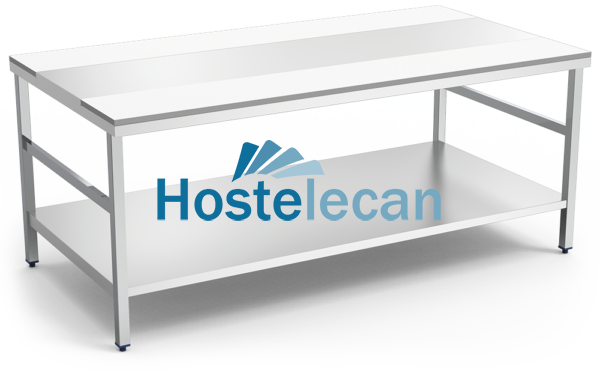 Mesa despiece fb.blanca c/entrep.2000x1050x850 mm.