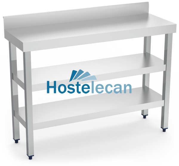 Mesa mural sotabanco c/2 entrep. 1000x400x850 mm.