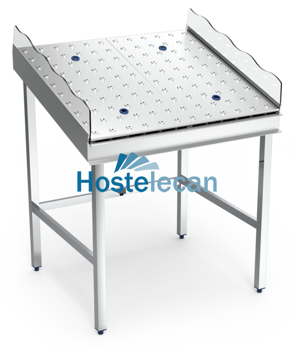 Prolongación para mostrador de pescadería