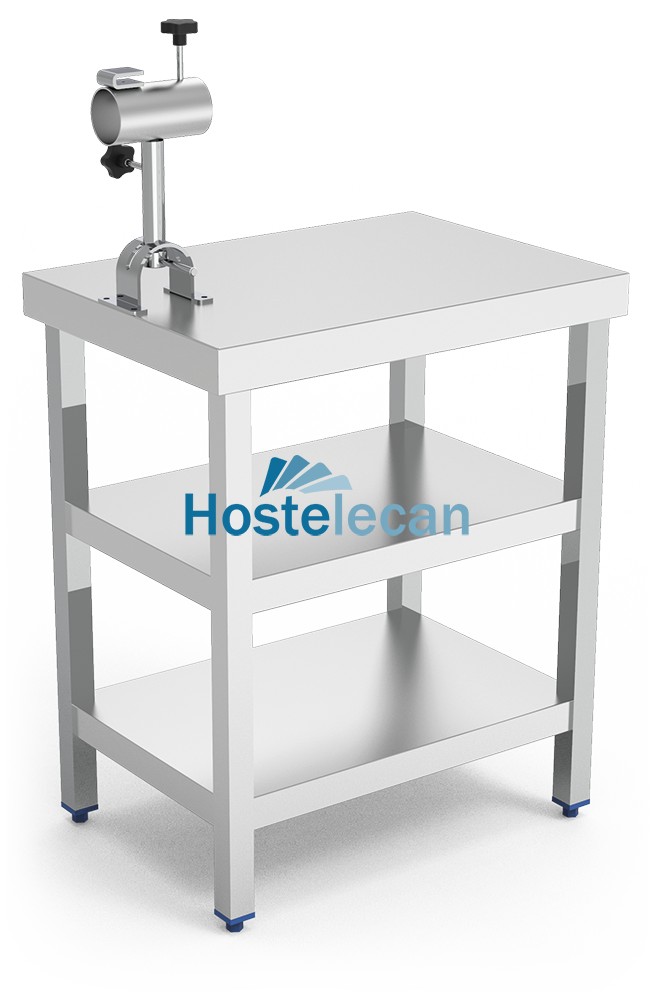 Mesa inox jamonera RT-3D 710x500x1220 mm