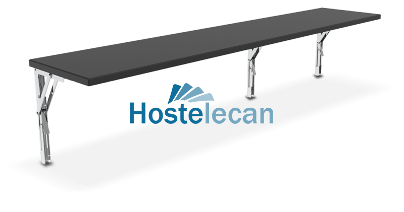 P075232.png Estante abatible de fibra para punto de venta portátil de jamones 1500x300x325 mm