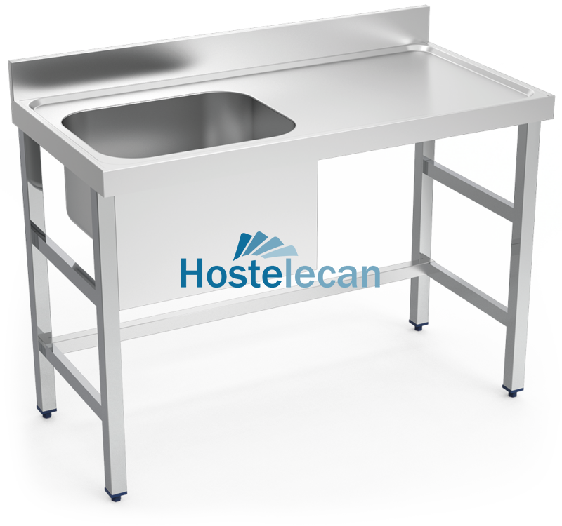 P075402.png Mesa mural de Chef s/entrep. cubeta izda. 1200x600x850 mm.