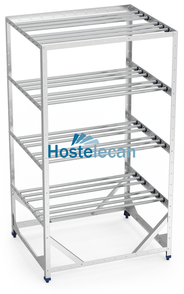 Palet para embutidos 4 niveles 1153x953x2033 mm.