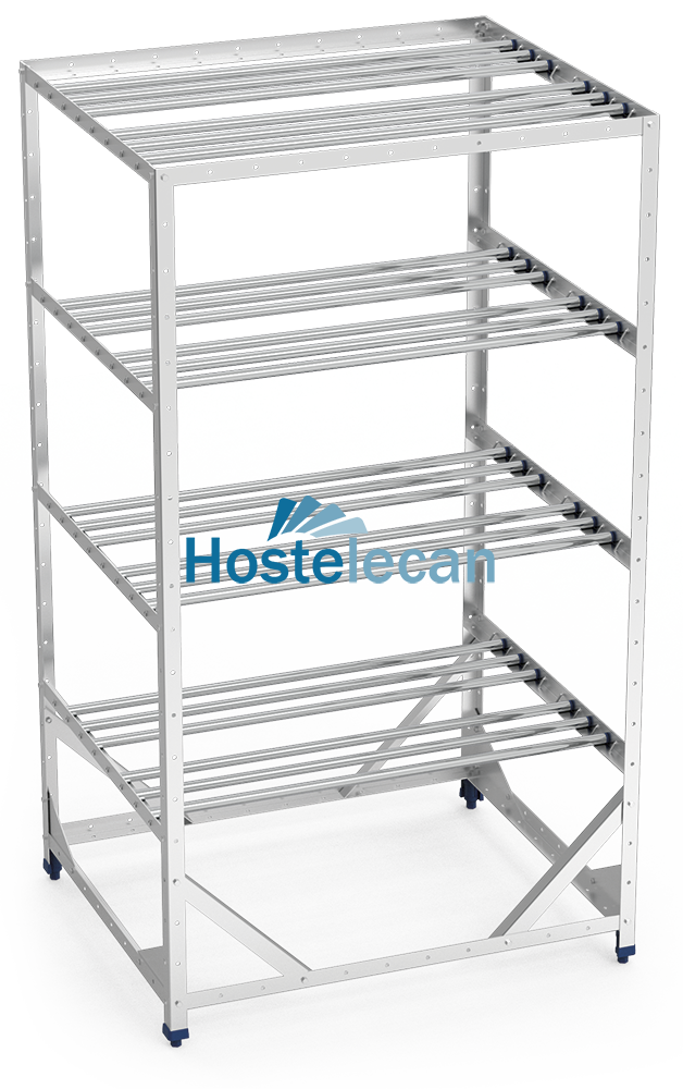 Palet para embutidos 4 niveles 1153x953x2033 mm.