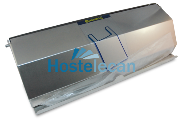 Dispensador de bolsas en rollo 375x140x125 mm.