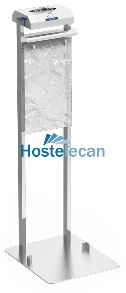 Conjunto dispensador de guantes y bolsas colgantes