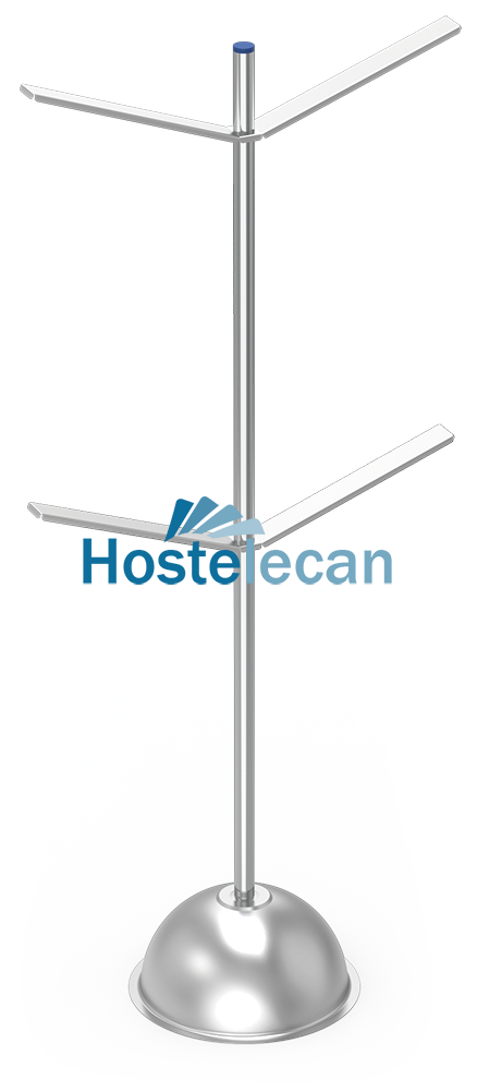 Columna para dispensador de bolsas 550x290x1245 mm.