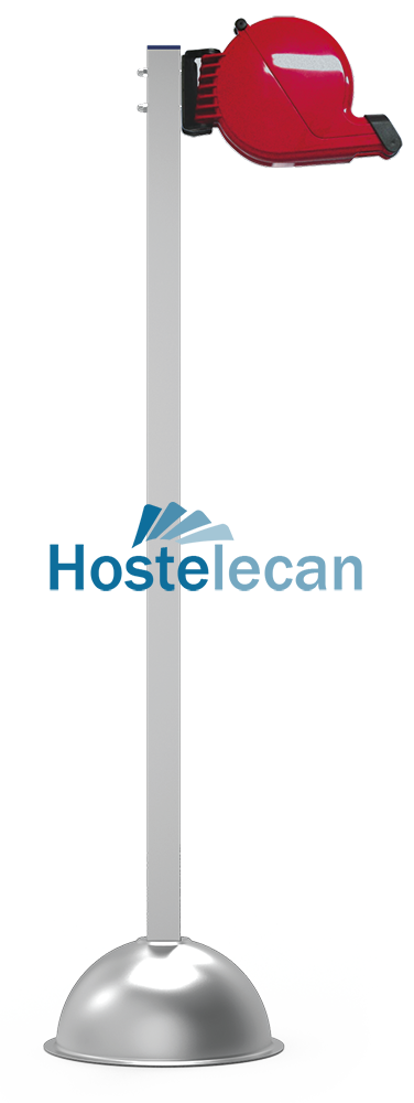 P080432.png Columna inoxidable con dispensador "Su turno"