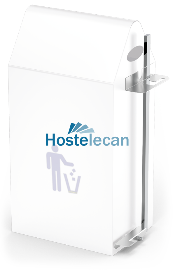 Pedal opcional para papelera basculante