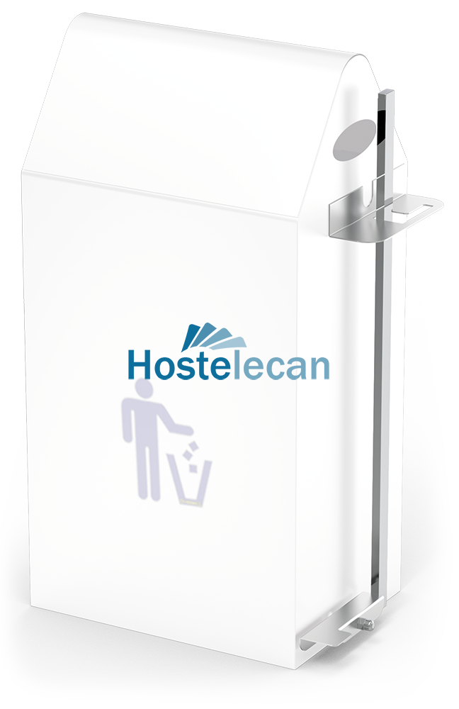 Pedal opcional para papelera basculante