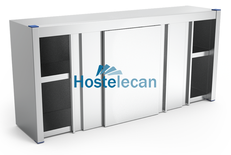 Armario de puertas correderas de 1390x340x660 mm.