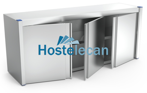 Armario inox de puertas abatibles 1075x440x660 mm