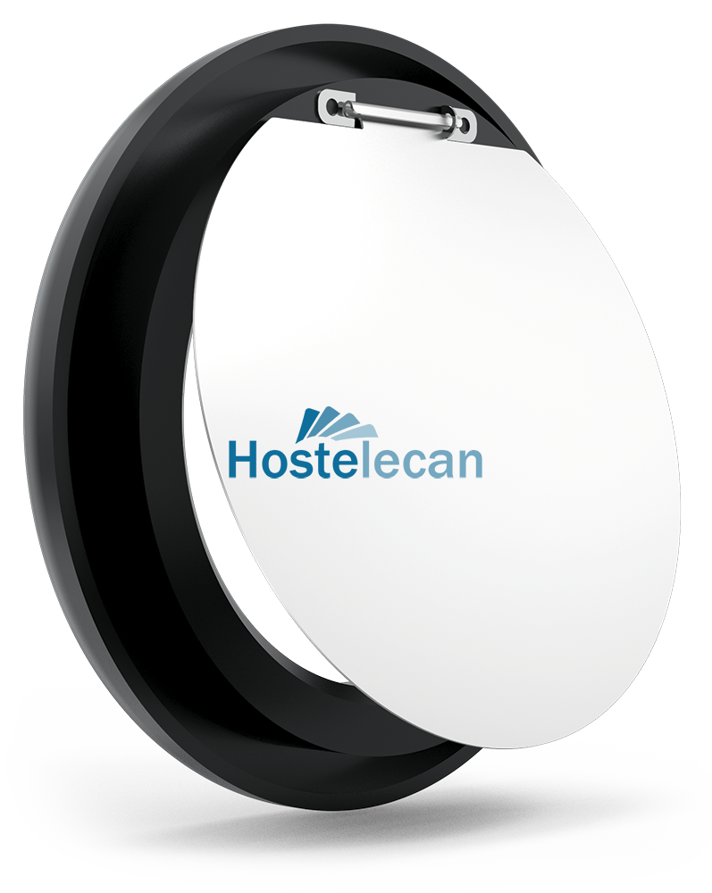 Conjunto de aro y trampilla color gris para contenedor