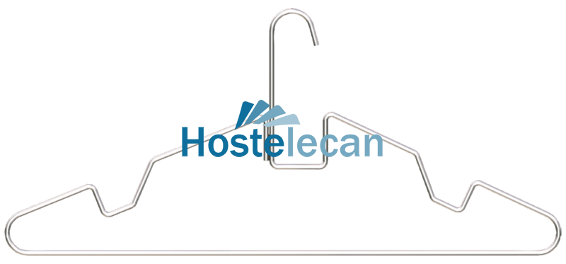 P081450.png Percha industrial de acero inoxidable 420x190 mm.