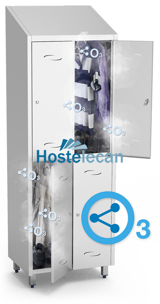 Opción de kit de ozono acoplado.