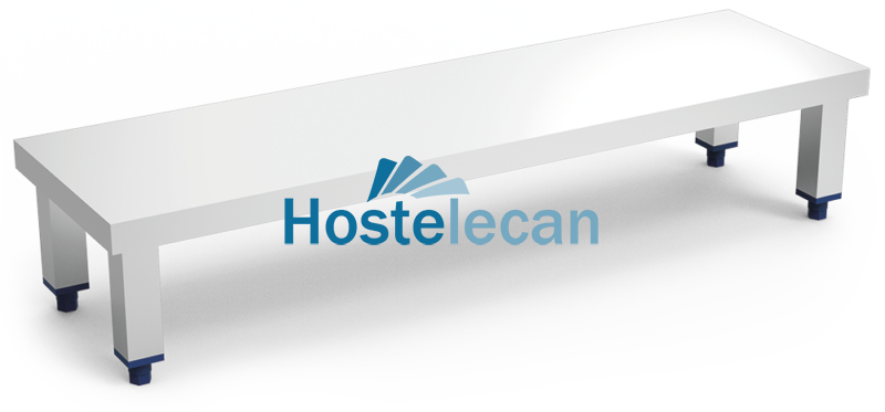 Escalón para vitrina de 1000x400x130 a 230 mm.