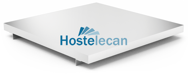 Soporte sobre-mostrador para balanza 390x390x30 mm