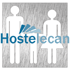 P082618.png Pictograma inoxidable "Aseo familiar" 120x120x1.5 mm