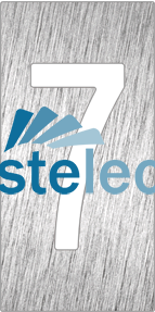P082660.png Pictograma inoxidable "Número 7" 60x120x1.5 mm.
