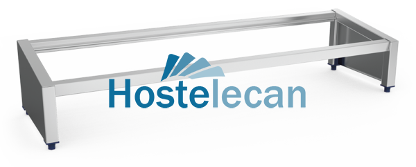 Soporte porta-cubetas Gastronorm sobremesa y mural 740 mm.