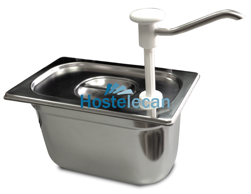 P082808.png Hacer taladro a tapa gastronorm para dosificador de salsa