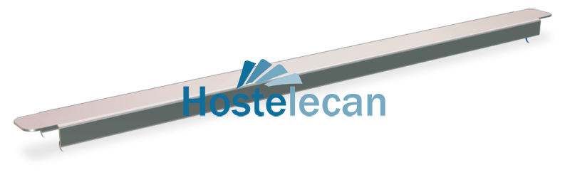 P082820.png Perfil divisorio para cubeta Gastronorm de 325x22x10 mm.