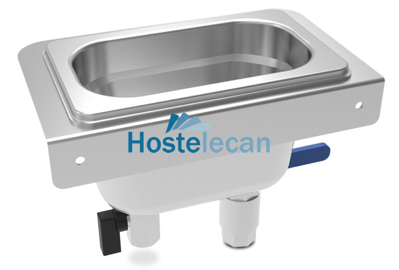 Lavaporcionador de helados mural 192x120x151 mm