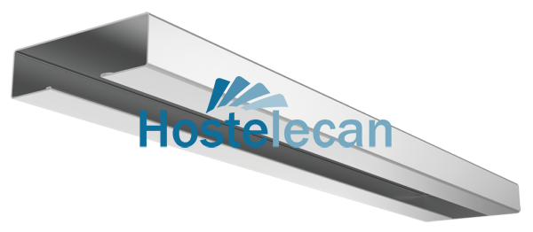 Soporte para colgar copas de 966,6x87,6x25 mm.