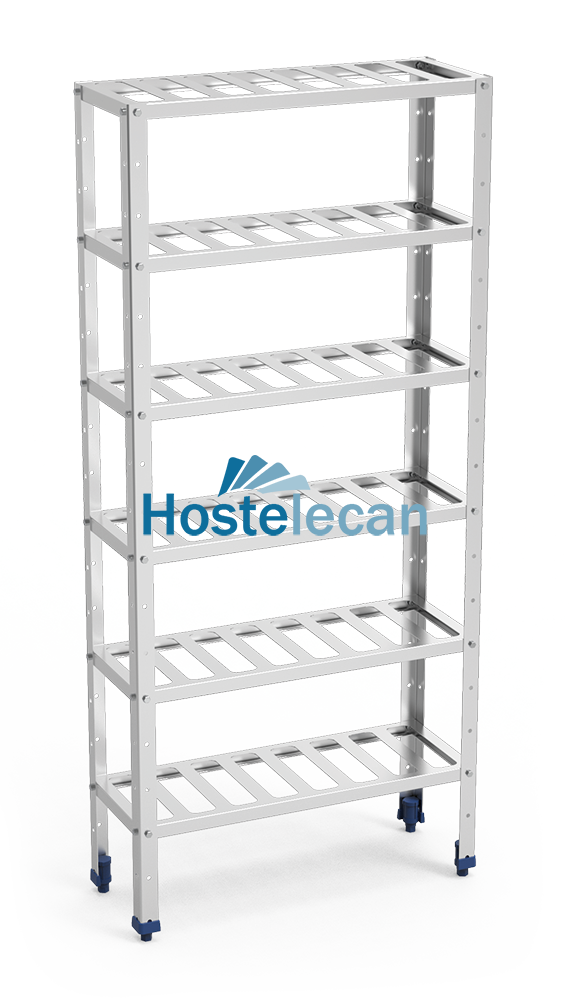Estantería para almacenaje de botellas 1000x300x1750 mm.