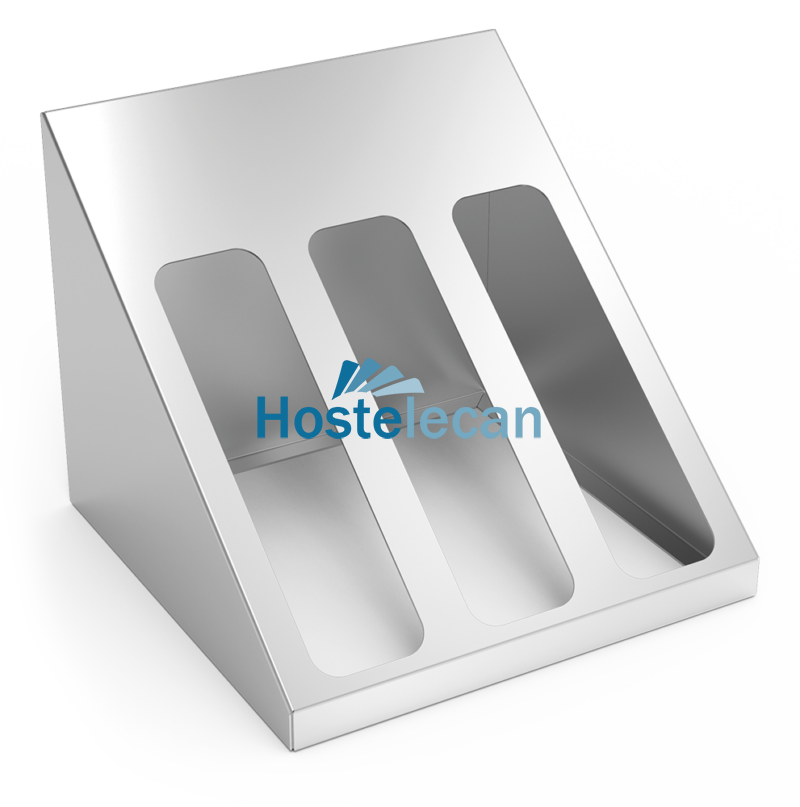 Botellero de sobremesa para exposición de botellas