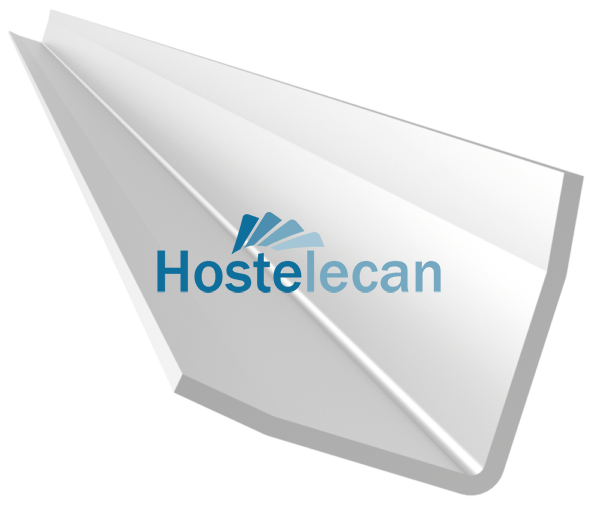 Guardavivos de esquina exterior acero inoxidable 2000 mm.