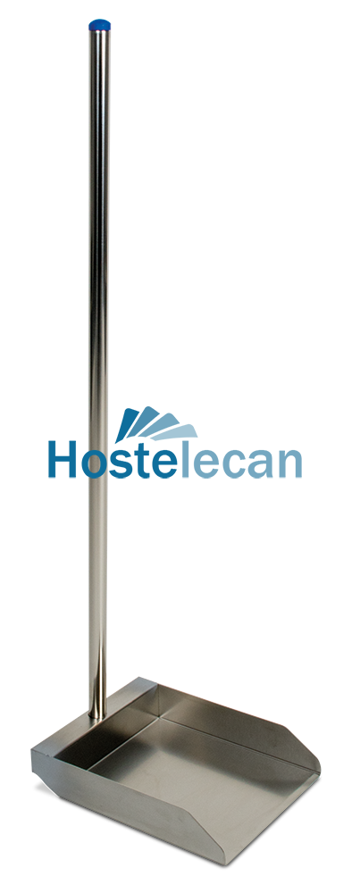 Recogedor inox 244x192x770 mm