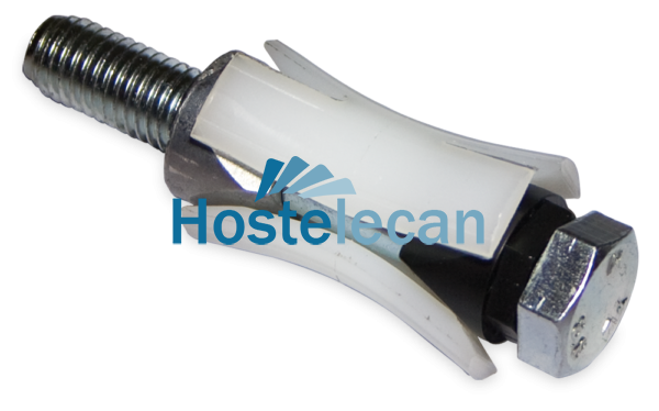 Kit de fijación para tubo de ø25 mm. ø21,9 a ø22,8 mm.