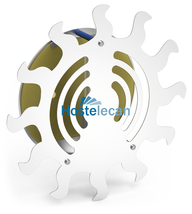 Exterminador de insectos serie BC modelo "Sol" / 20 w. inoxidable