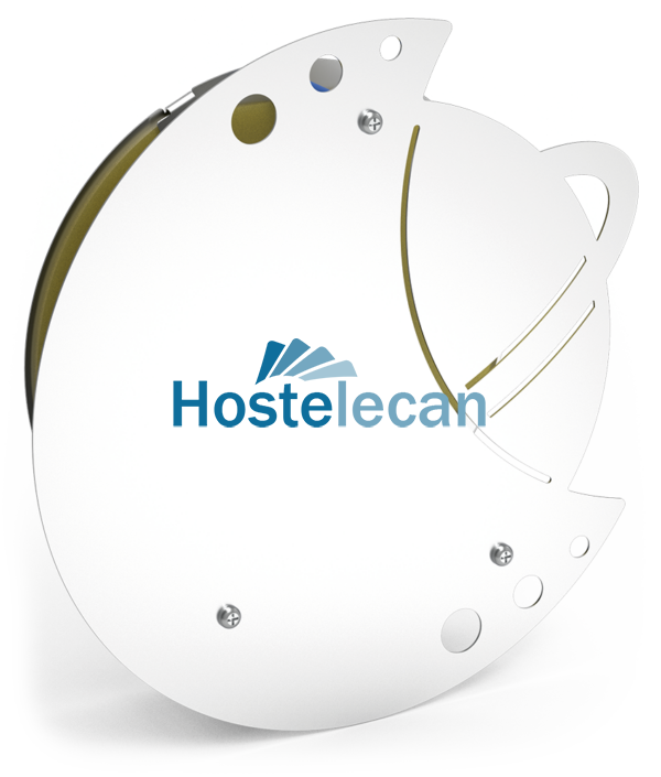 Exterminador de insectos serie BC modelo "Luna" / 20 w. inoxidable