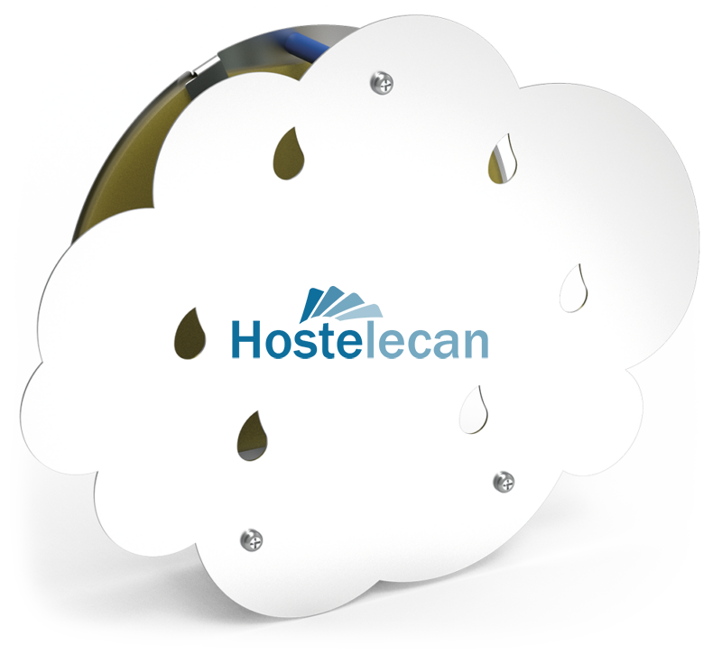 Exterminador de insectos serie BC modelo "Nube" / 20 w. inoxidable