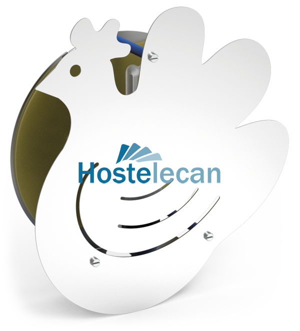 Exterminador de insectos serie BC modelo "Pollería" / 20 w.